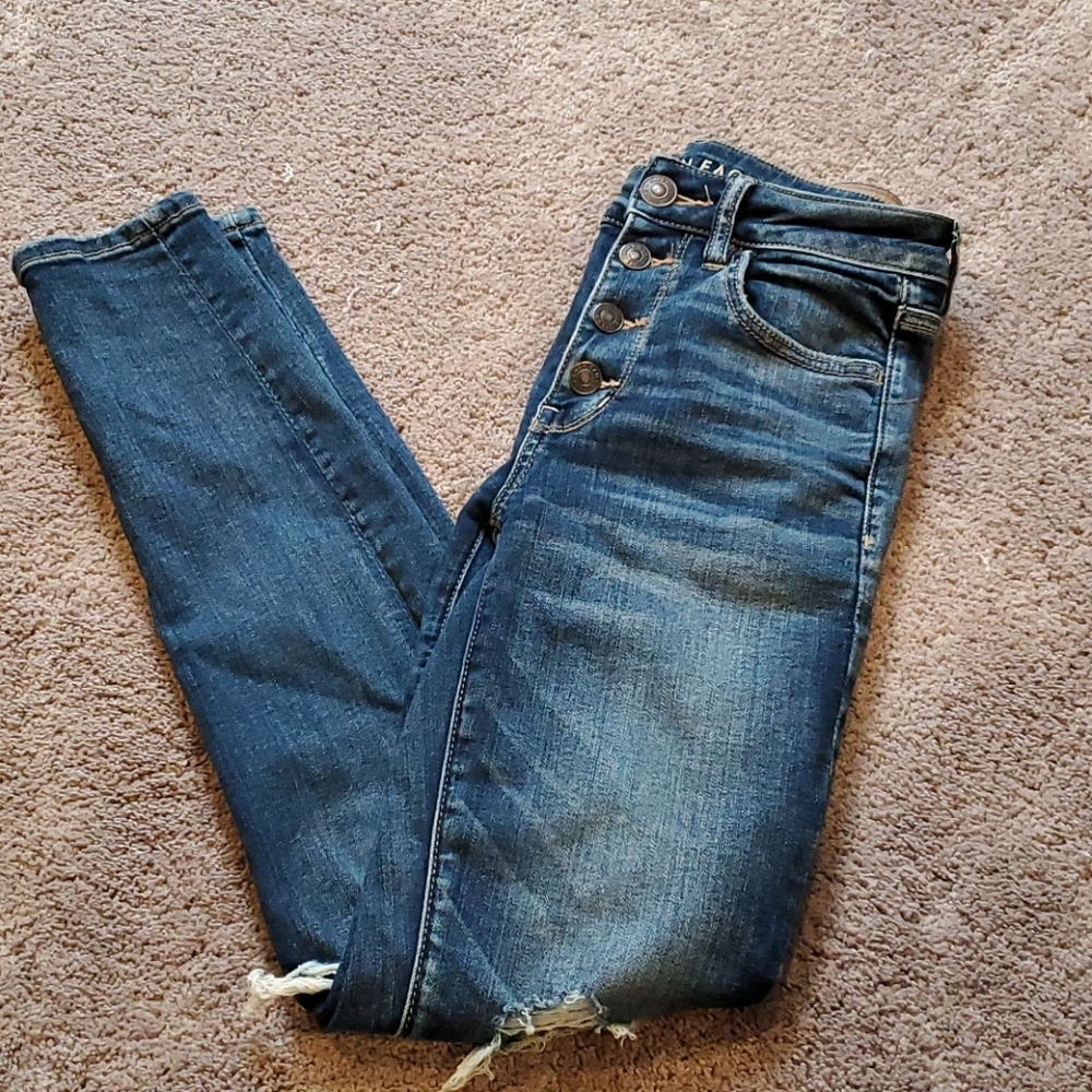 American Eagle Jeans Button Fly